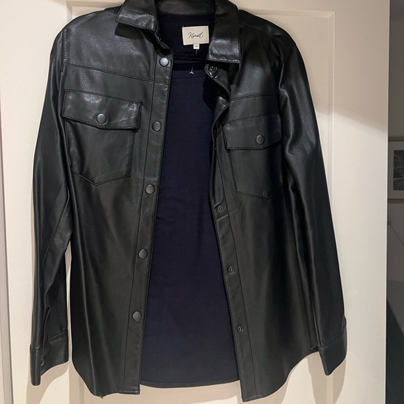 Kismet Black Leather Jacket - Picture 1 of 3